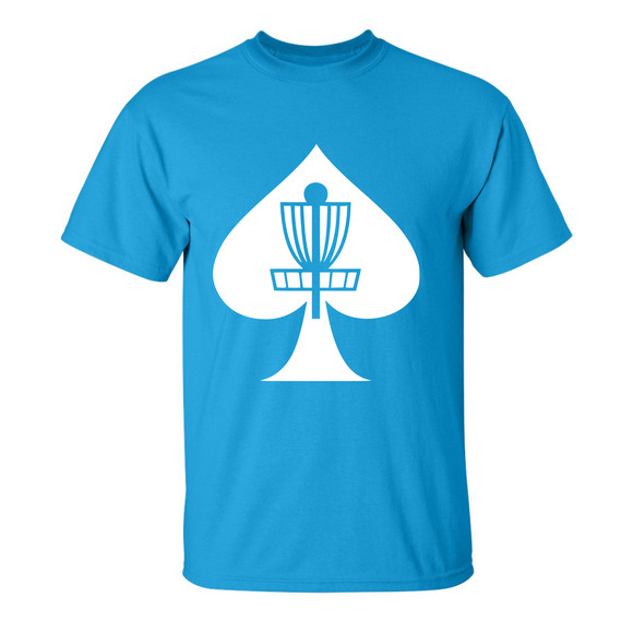 Disc Golf T Shirt ACES BASKET Discgolfer Discgolfing Shirt - Picture 14 of 16